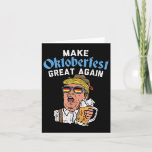 Machen Sie wieder großartig Trump Drink Bier Tasse Karte