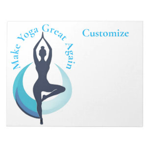 Machen Sie Yoga wieder groß Thunder_Cove Notizblock