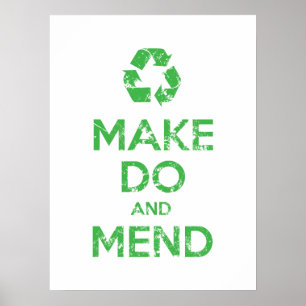 Machen und Mähen Poster