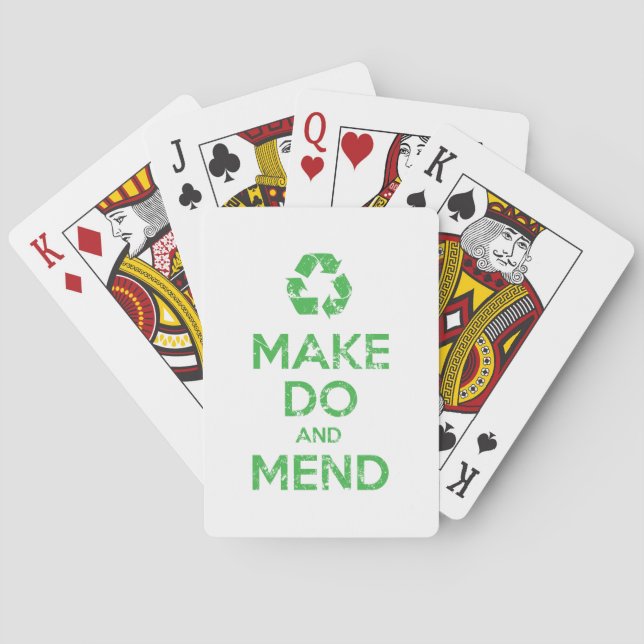 Machen und Mähen Spielkarten (Rückseite)