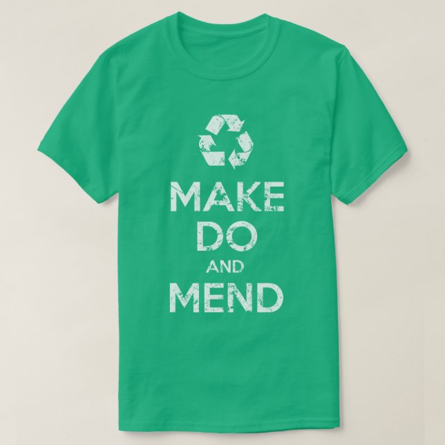 Machen und Mähen T-Shirt (Design vorne)