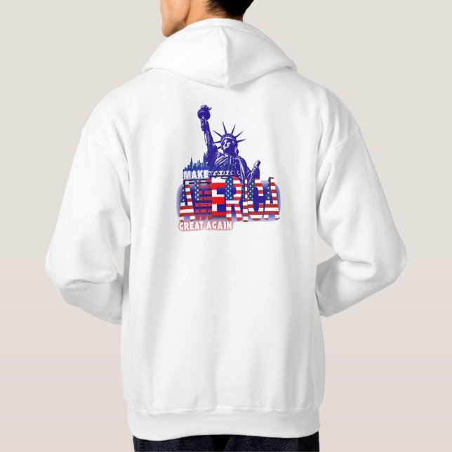 Machen wir Amerika wieder groß Hoodie (Rückseite)
