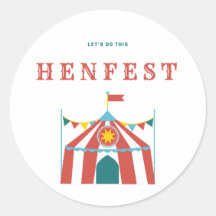 Machen wir das - HenFest-Aufkleber