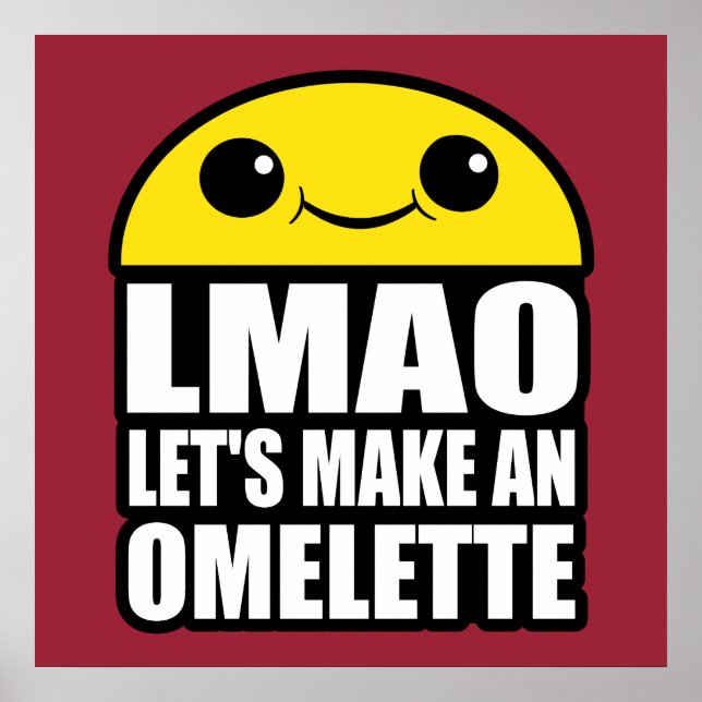 Machen wir ein Omelet Poster (Vorne)