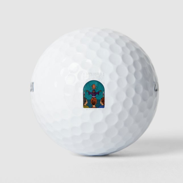 Machen wir einen Coven zu meinem ersten Kultbuch Golfball (Vorderseite)