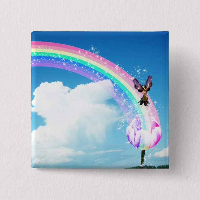 Machen wir einen Regenbogen Button (Vorderseite)