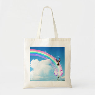 Machen wir einen Regenbogen Tragetasche