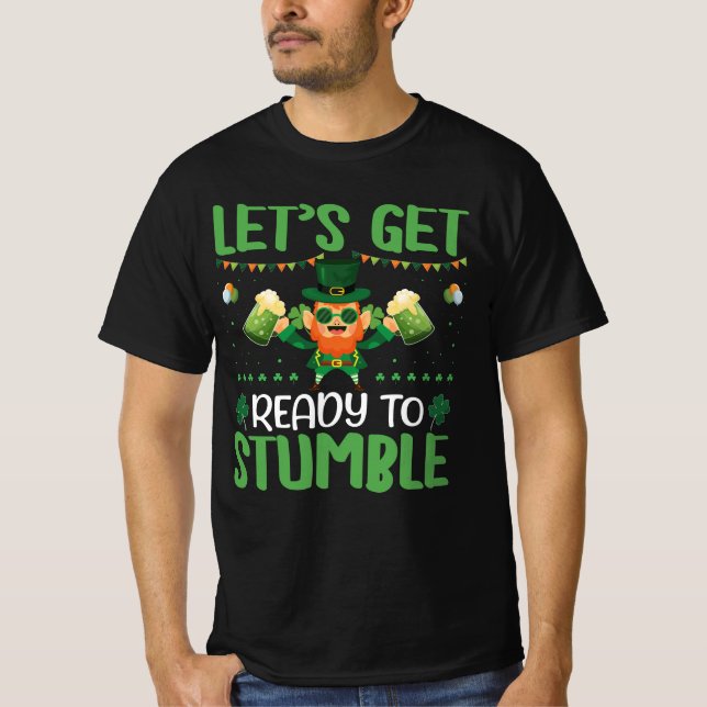 Machen wir uns auf Stolpern gefasst T-Shirt (Vorderseite)