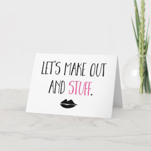 Machen wir uns durch und arbeiten feiertagskarte