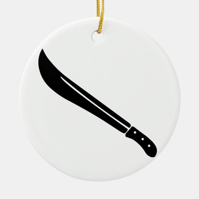 Machete Keramikornament (Vorne)