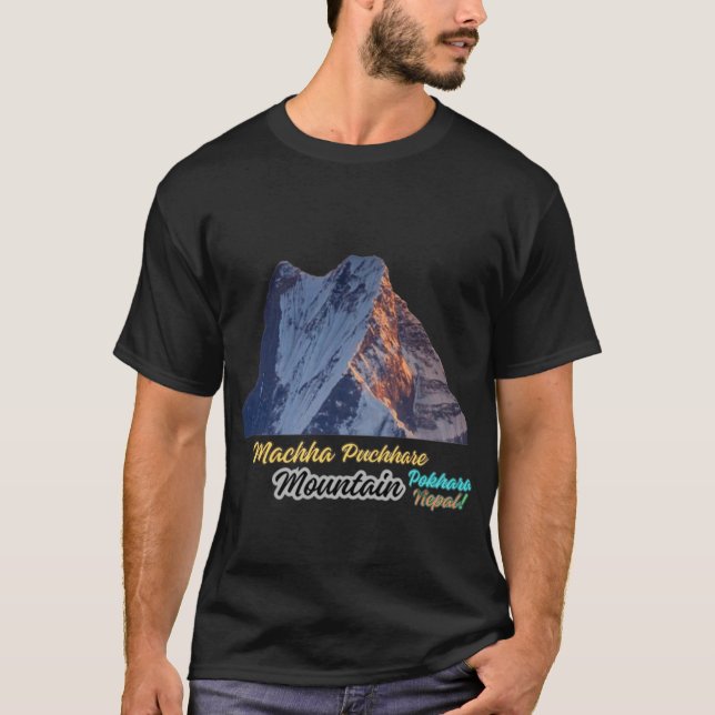 Machha Puchhare T-Shirt (Vorderseite)