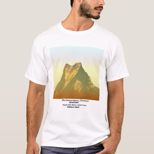 Machhapuchhare-Berg T-Shirt (Vorderseite)
