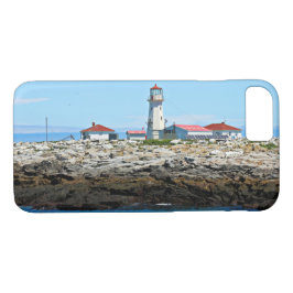 Machias Siegel Island Lighthouse iPhone Case