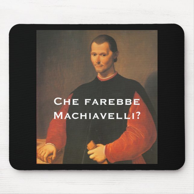 Machiavelli 4 mousepad (Vorne)
