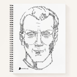 Machiavelli Spiral Notebook Notizbuch