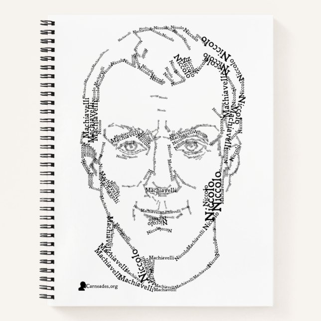 Machiavelli Spiral Notebook Notizbuch (Vorderseite)