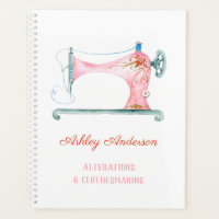 Machine à coudre Seamstress Aquarelle Planner
