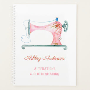 Machine à coudre Seamstress Aquarelle Planner