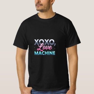 Machine d'amour XOXO - T-shirt rétro Neon