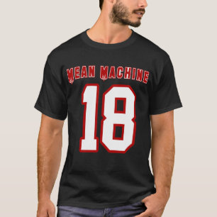 Machine moyenne, T-shirt drôle de film du football