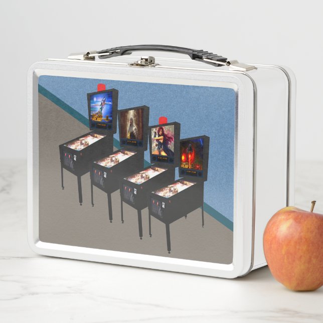 Machines et initiaux à galets Retour Lunchbox en m (En situation)