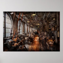 Machinist - Eine voll funktionsfähige Maschinenwer Poster