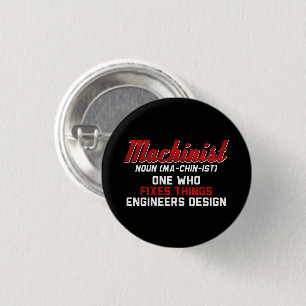 Machinist Noun Machinist bedeutet Ingenieur Gesche Button