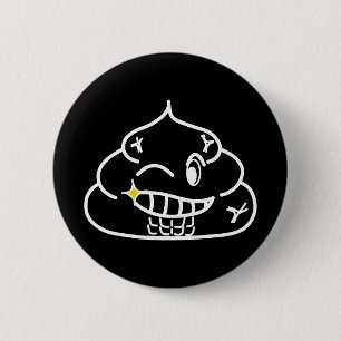 Macho Kackte - Brootsch the PooPoo Button