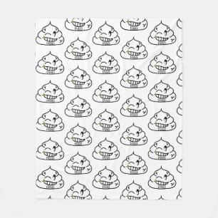 Macho Kackte - Brootsch the PooPoo Fleecedecke