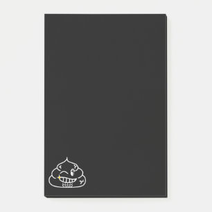 Macho Kackte - Brootsch the PooPoo Post-it Klebezettel