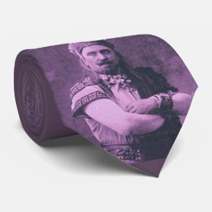 Macho Macho-Mann lila Krawatte