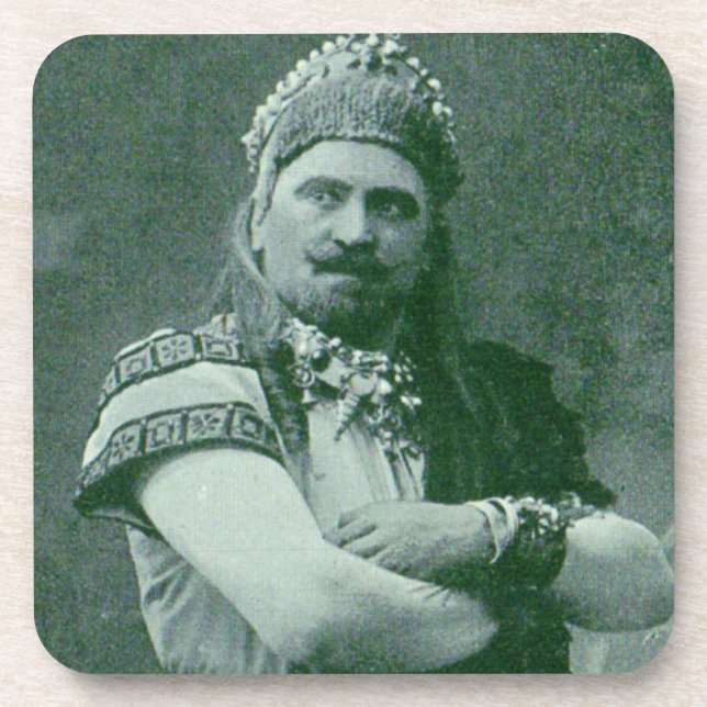 Macho-Mann Getränkeuntersetzer (Vorderseite)