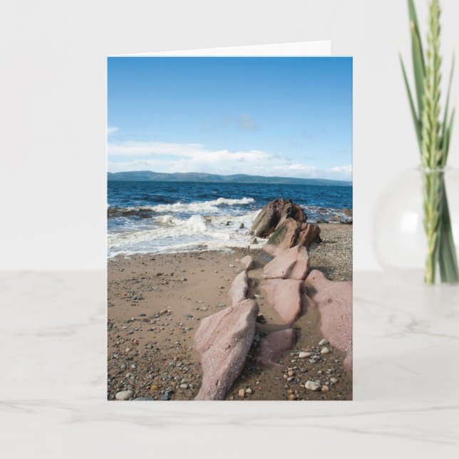 Machrie Bay Karte (Vorderseite)