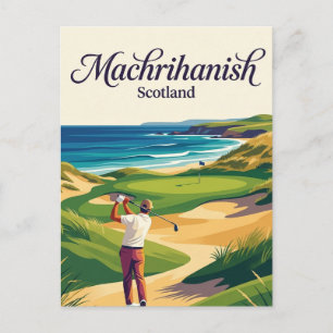 Machrihanish, Schottland Postkarte
