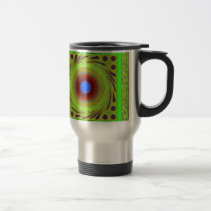 Mach's Dir Gemütlich Kunst Druck Reisebecher