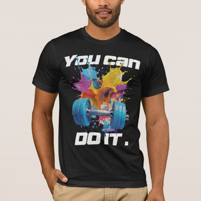 mach's einfach . T-Shirt (Vorderseite)