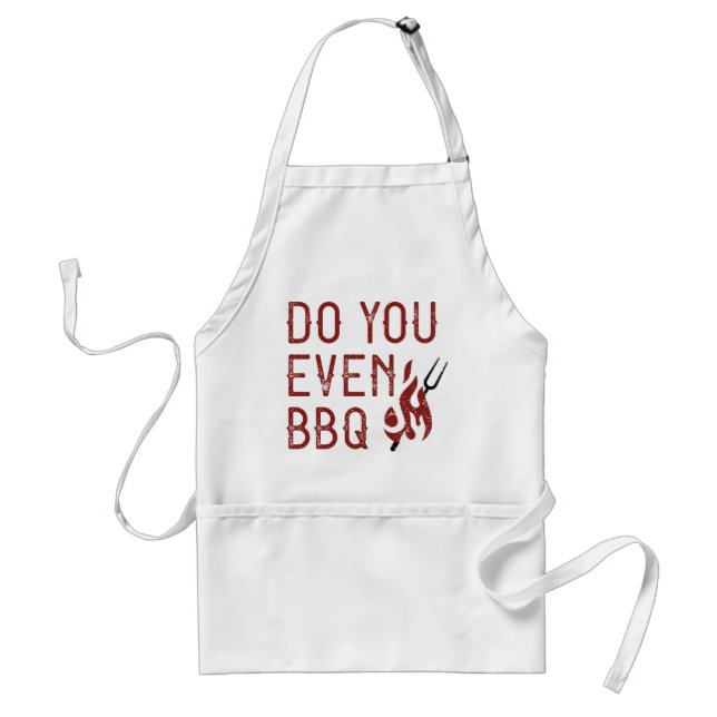 Machst du überhaupt BBQ Schürze (Vorne)