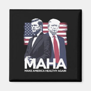 Macht Amerika wieder gesund Magnet
