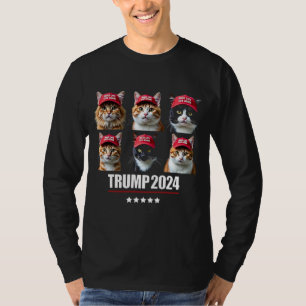 Macht die Katzen wieder sicher Maga Trump-Wahl T-Shirt