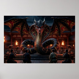 Macht-Drache Poster