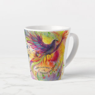 Macht Gott/Wind 12 oz. Latte Tasse