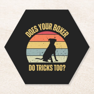 Macht Ihr Boxer auch Tricks? Untersetzer