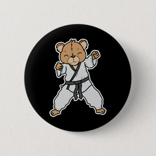 Macht Karate Button