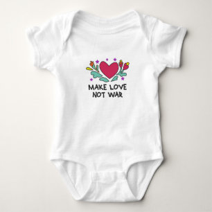 Macht Liebe nicht Krieg Baby Strampler