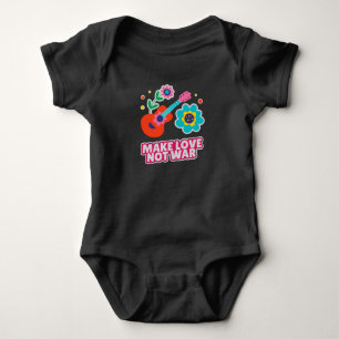 Macht Liebe, nicht Krieg Baby Strampler