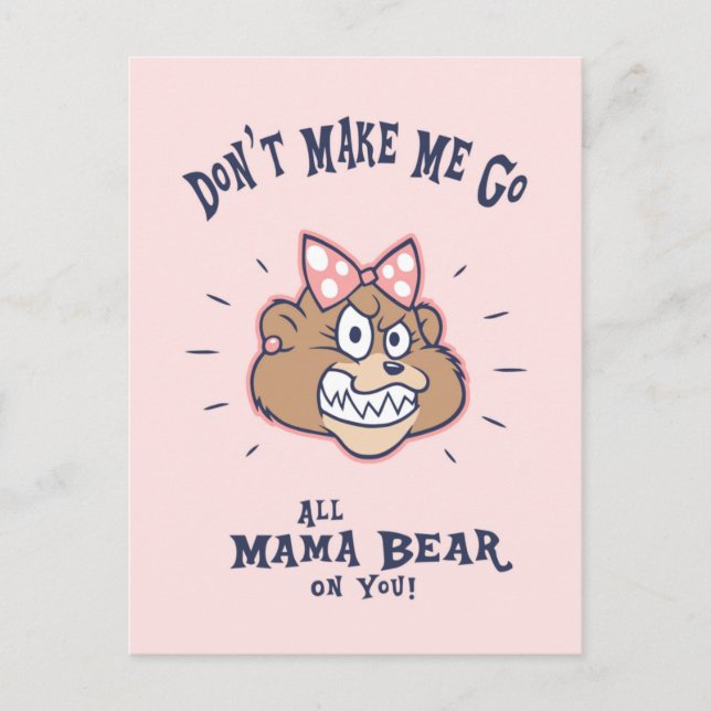 Macht mich nicht postkarte (Vorderseite)