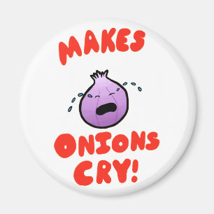 Macht Onions weinen! Magnet