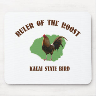 Machthaber des Roost-Kauai-Staats-Vogels Mousepad