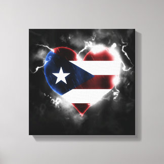 mächtig Puerto Rico Leinwanddruck