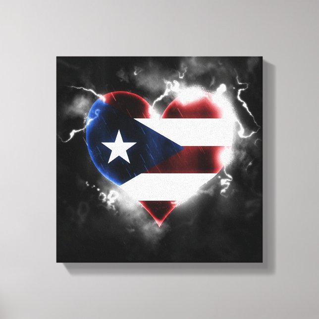 mächtig Puerto Rico Leinwanddruck (Vorderseite)
